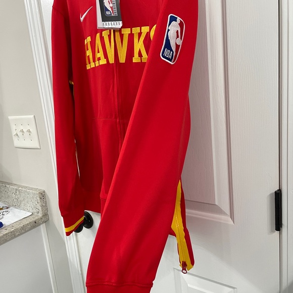 Nike NBA Atlanta Hawks Player Team Issue On-Court Therma Flex Hoodie Men size L - Picture 3 of 9